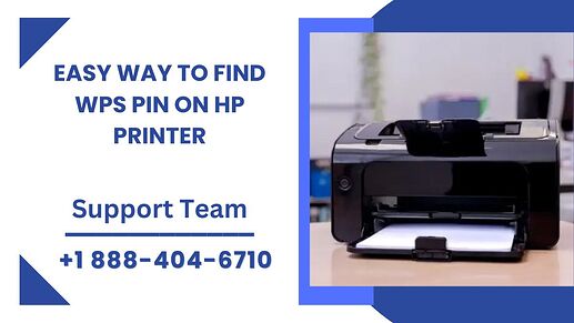 wps pin hp printer