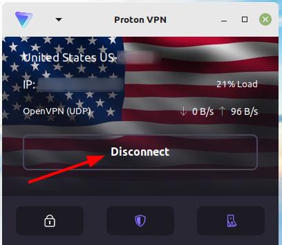 protonVPN disconnect